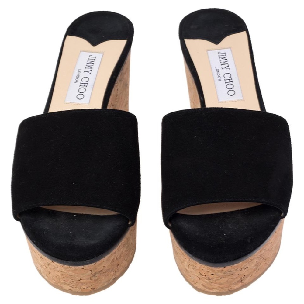 COPY - Jimmy Choo Platform Slides/Wedges